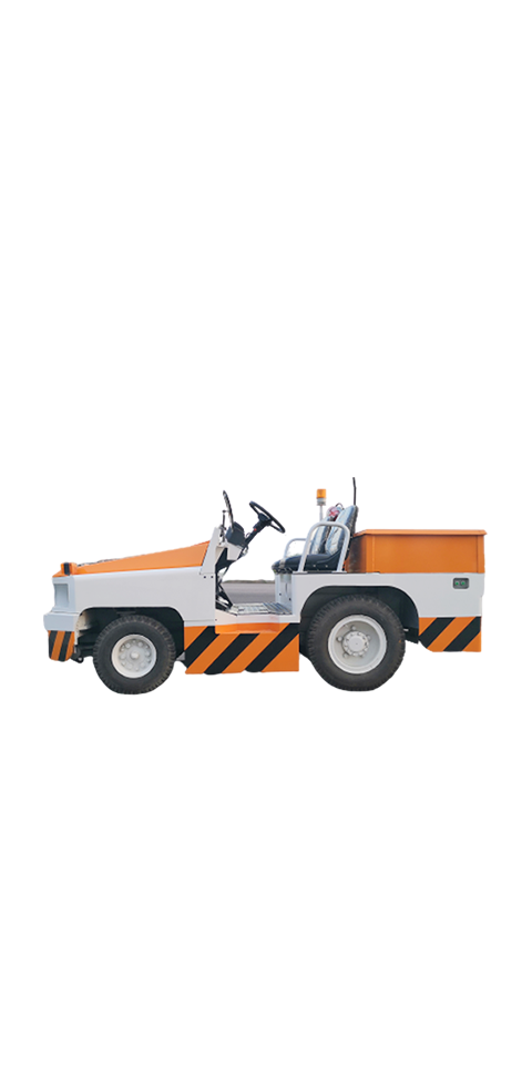 Retrofit baggage tow tractor